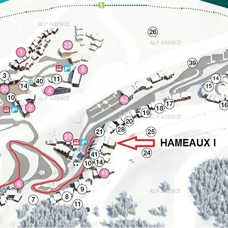 Les Hameaux I - 3/4 Pers - Les Hameaux 1 - 165h1 - Plagne Villages Mae-9374 La Plagne
